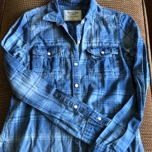 Abercrombie & Fitch Denim Shirt EUC